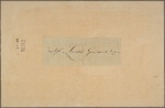 Letter to Leonard Gansevoort & Co