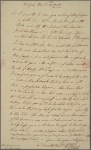 Letter to Colonel Josiah Smith, Moriches, N. Y.