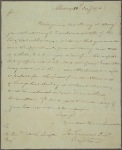 Letter to Robert R. Livingston, Chancellor of the State of New York