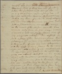 Letter to [Colonel John Laurens]