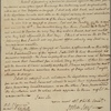 Letter to Peter T. Curtenius