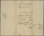 Letter to Peter T. Curtenius
