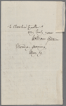 Autograph letter signed to R.W. Hayward, 19 May 1817