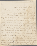 Autograph letter signed to John Taylor, 9 June 1817
