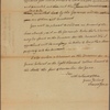 Letter to Charles Wilkes, Cashier of the Bank of New York