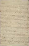 Letter to Major-General Schuyler [Albany]