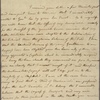 Letter to Lewis Morris, Philadelphia