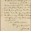 Letter to Lewis Pintard