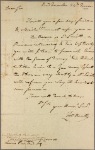 Letter to Lewis Pintard