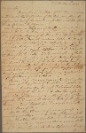 Letter to [Elias Boudinot, Hanover, N. J.]