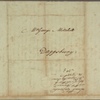 Letter to George Mitchell, Daggsbury [Dagsborough, Del.]