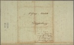Letter to George Mitchell, Daggsbury [Dagsborough, Del.]
