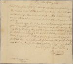 Letter to Moore Furman, Pittstown [N. J.]