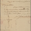 Letter to Charles Pettit, Amboy