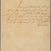 Letter to John Kidd, Philadelphia