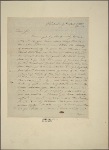 Letter to General Washington