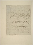 Letter to General Washington