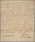 Letter to Elias Boudinot [New York?]