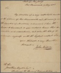 Letter to Jonathan Dayton, Speaker of the House of Representatives, Philadelphia