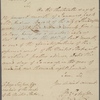 Letter to Andrew Bayard [Philadelphia]