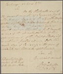 Letter to Andrew Bayard [Philadelphia]