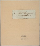 Letter to Andrew Bayard [Philadelphia]