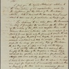 Letter to Major [John?] Stevens