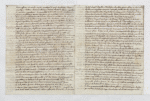 Marriage Contract of John Baptiste & Laura Francoise le Mesle