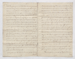 Marriage Contract of John Baptiste & Laura Francoise le Mesle