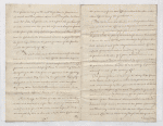 Marriage Contract of John Baptiste & Laura Francoise le Mesle