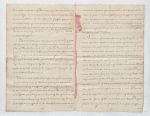 Marriage Contract of John Baptiste & Laura Francoise le Mesle