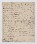 Note requesting a meeting to discuss fathers desires regarding estate
