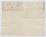 Letter to John Harvey from London re: payments