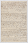 Letter from John Harvey to Sir George Amyand