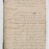 Traduction faite par nous interprette juré au sage de L’Amirante de Guienne mot a mot suit la Tenuer Grenade