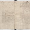Traduction faite par nous interprette juré au sage de L’Amirante de Guienne mot a mot suit la Tenuer Grenade