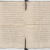 Traduction faite par nous interprette juré au sage de L’Amirante de Guienne mot a mot suit la Tenuer Grenade