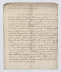 Extract of letter from John Harvey to Wood & Trevanion