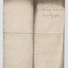 Extract of letter from John Harvey to Wood & Trevanion