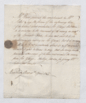 Letter from Wood to Trebel re: Payment to estate