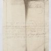 Note from Waldo to George re: enabling Wood & Trevanion to give bond to George