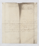 Note from Waldo to George re: enabling Wood & Trevanion to give bond to George