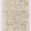 Letter to John Harvey from Holford re: Payments