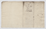 Copy of Letter to John Harvey