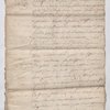 Procés verbaux des operations de Latty arpenteur, pour L’Etabliss emente des bornes entre la veuve Jacques et les voisins, quartier de la plaine des Santeurs de l’Isle de la Grenade