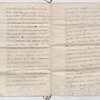 Procés verbaux des operations de Latty arpenteur, pour L’Etabliss emente des bornes entre la veuve Jacques et les voisins, quartier de la plaine des Santeurs de l’Isle de la Grenade
