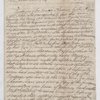 Copy of letter to John Harvey