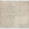 Copy of letter to John Harvey