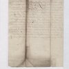 Copy of letter to John Harvey