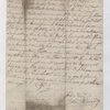 Copy of letter from John Harvey to Sir George Amyand Baronet